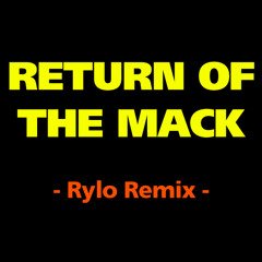 Mark Morrison - Return Of The Mack (Rylo Remix)