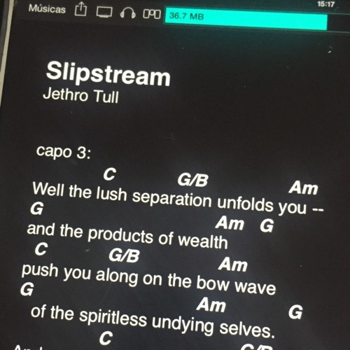 Stream Slipstream Jethro Tull by Pierre E. Vicenzi Listen online