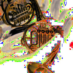 Some eerie sounds I recorded with my keyboard's french horn setting