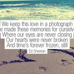 Photograph by Ed Sheeran Cover