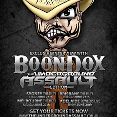 Boondox - The Underground Assault Tour Edition - June 2015