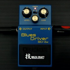 BOSS BD-2w Blues Driver Waza Craft (REAMPING ver - play it on your amp!)