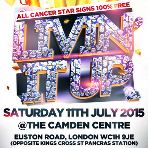 LIVING IT UP - Sat 11th July 2015 [Latest R&B, Hip Hop & Bashment Club Hits & Old Skool R&B]