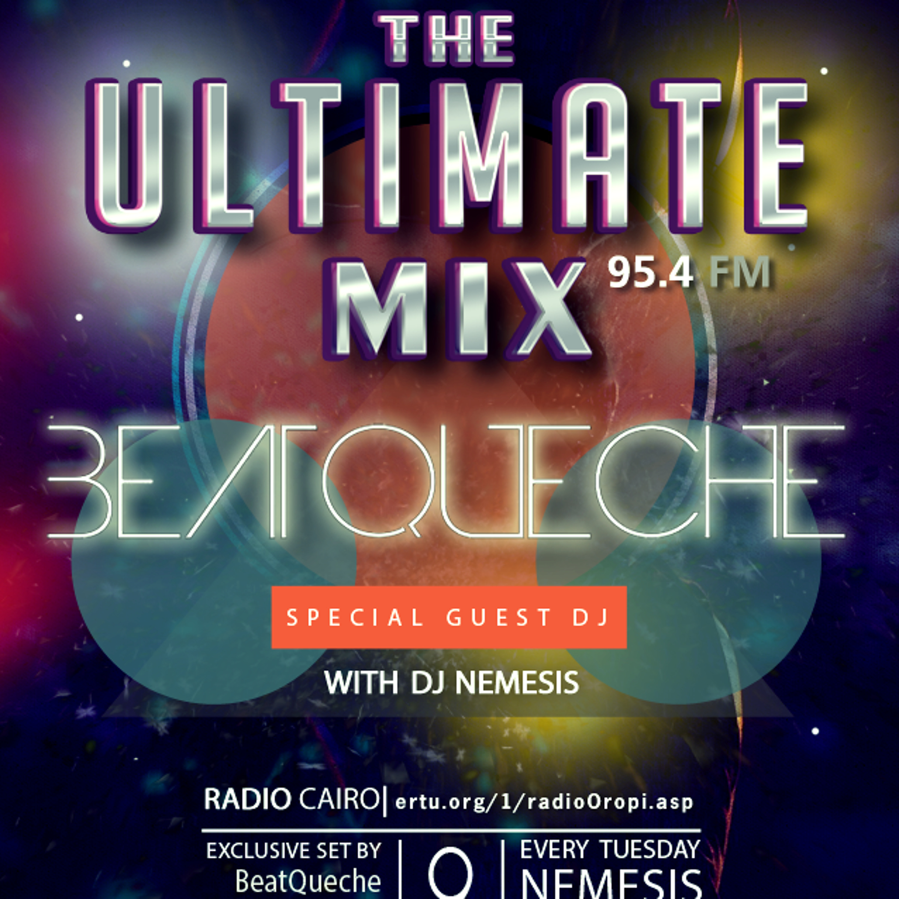 Nemesis - The Ultimate Mix Radio Show (024) 09/6/2015 (Guest BeatQueche) episode artwork