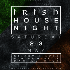 Martin Flikk & Sticky Silver -- Live Sniplet From Irish House Night 2015 05 23