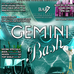 Bar 7 GrownFolks Friday 60