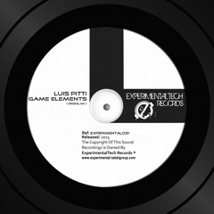 Luis Pitti - Game Elements (Original Mix)[ExperimentalTech Records]