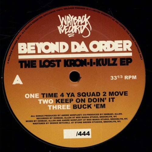 Beyond Da Order - Buck 'Em