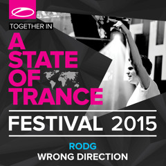 Rodg - Wrong Direction [Progressive Pick A State Of Trance Episode 717]
