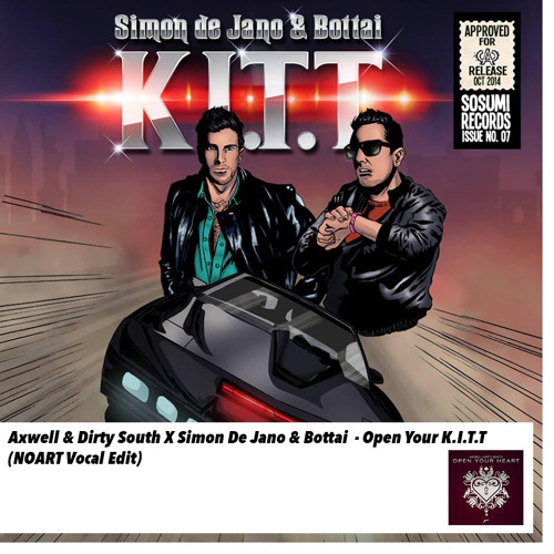 Axwell & Dirty South X Simon De Jano & Bottai  - Open Your K.I.T.T (NOART Vocal Edit)(FREE DOWNLOAD)