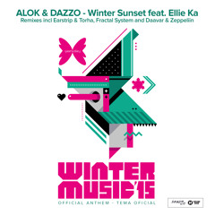 Alok & Dazzo - Winter Sunset feat. Ellie Ka (Fractal System Remix) Green Valley Winter Music Anthem