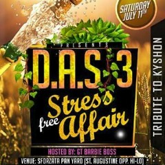 DAS3 STRESS FREE AFFAIR CD MAKING DJ RYLL SHORTBOSS POISON