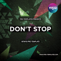 Don't Stop Bitwig Pro Template