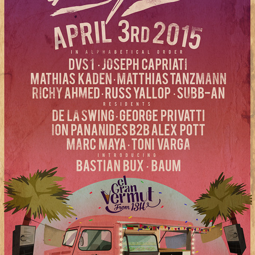 Baum @ Elrow Barcelona (part 1) (3 - 4-2015)