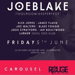 JOE BLAKE LIVE AT CAROUSEL - UK, 05/06/15