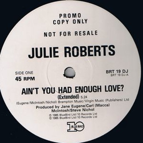 Listen to Julie Roberts - Ain't You Had Enough Love? by Mr Kipling in funk  playlist online for free on SoundCloud