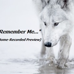 "Remember Me..." {Home-Recorded Preview}