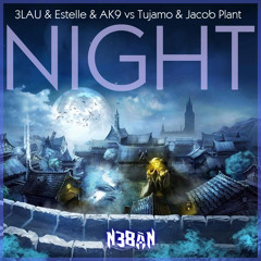 3LAU & Estelle & AK9 vs Tujamo & Jacob Plant - The Night (N38AN Mashup)