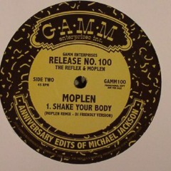 Shake your body (Moplen remix) # OUT ON GAMM #