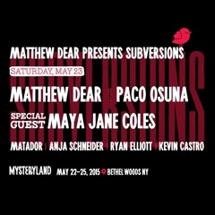 Kevin Castro Live @ Subversions Stage [Mysteryland USA 2015]