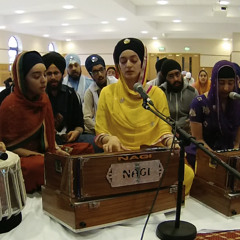 Akhand Keertan Darbar Bibi Dilmeet Kaur's 21st Birthday Albert Drive Gurdwara Glasgow 15.06.15