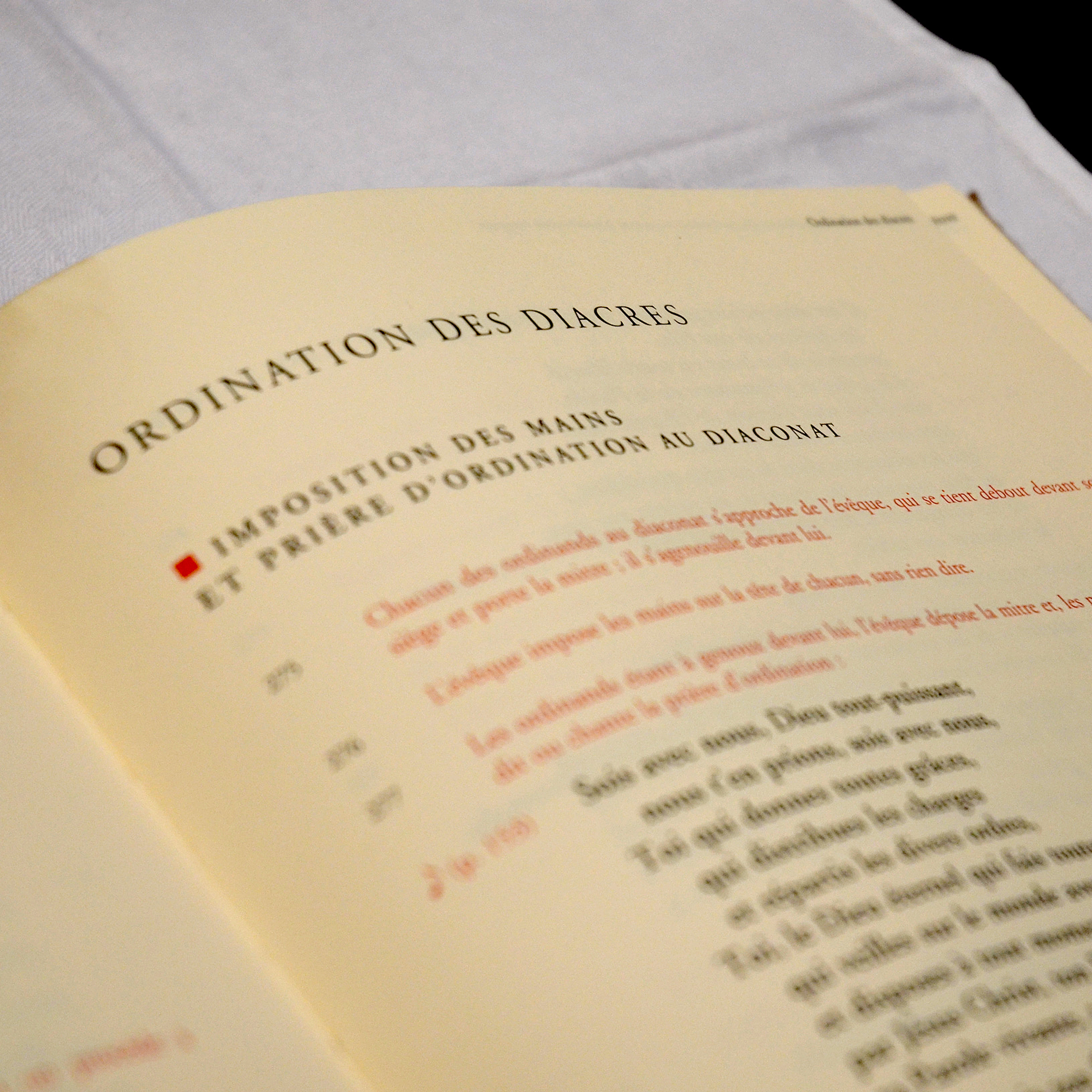 Ordinations 14 juin 2015 - Engagement au célibat et mots des épouses