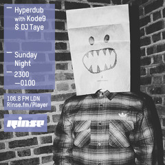 Rinse FM Podcast - Hyperdub w/ Kode9, Bok Bok, DJ Taye - 14th June 2015