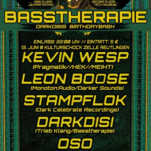 Leon Boose @ Basstherapie // Kulturschock Zelle Reutlingen [13.06.14] free dl