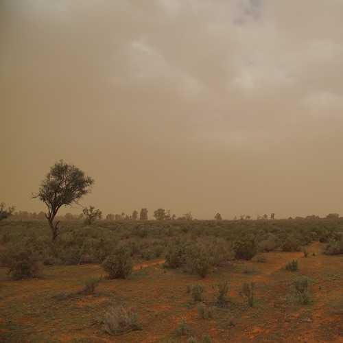 Dust Storm Approaching In The Outback