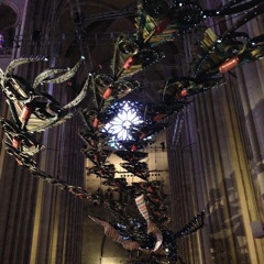Kinetic Dance, for two scrap metal birds