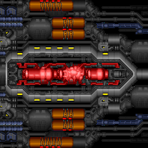 R-Type III: The Third Lightning - Outer Space (GameBoy Cover)
