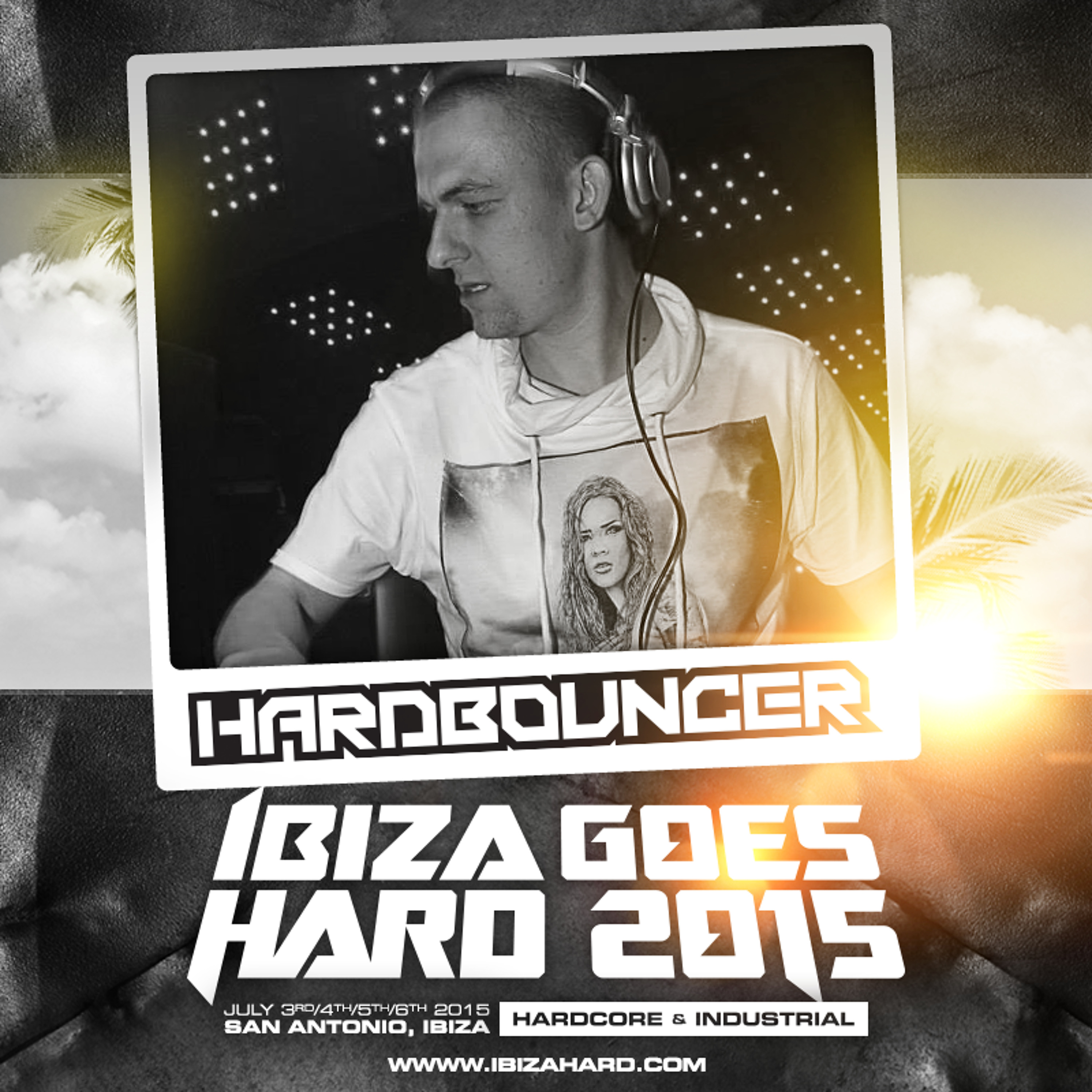 Twisted's Darkside Podcast 231 - HARDBOUNCER - Ibiza Goes Hard '15 Mix #1