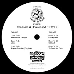 Down To Erf - Tree House presents Rare & Unreleased EP Vol 2 Snippets