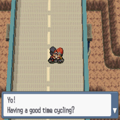 Yo! Having a good time cycling?