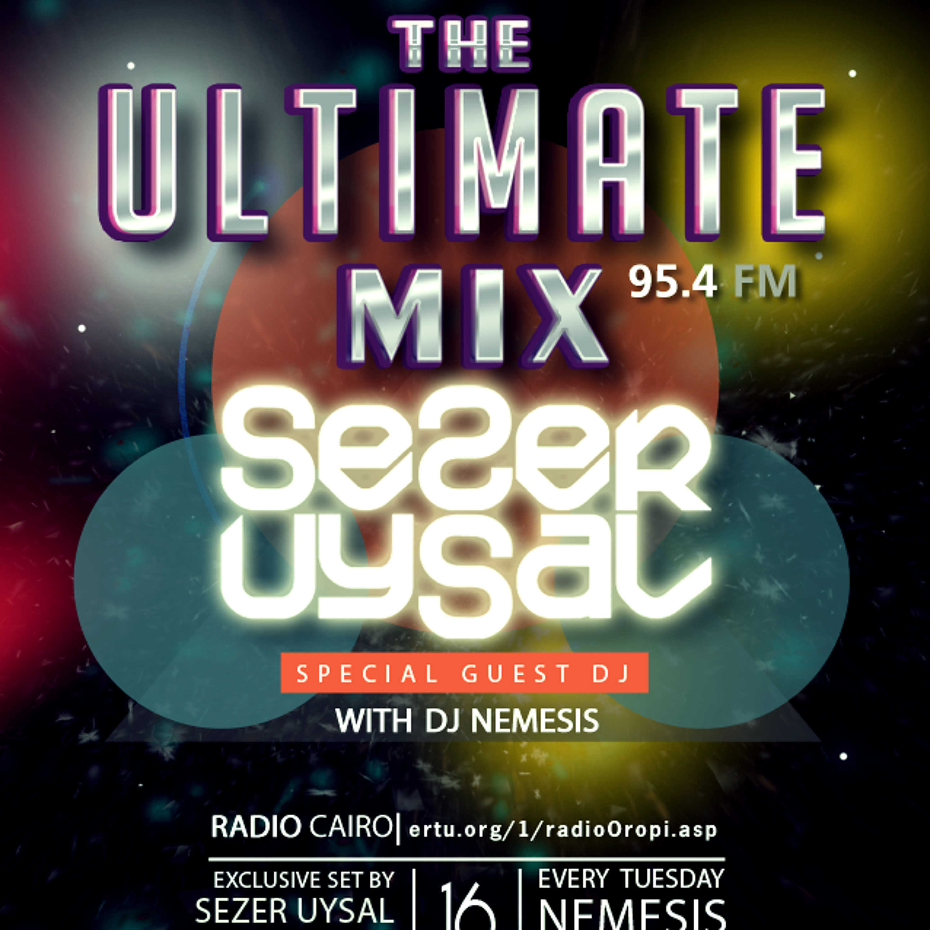 Nemesis - The Ultimate Mix Radio Show (025) 16/6/2015 (Guest Sezer Uysal) episode artwork