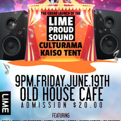 PROMO - LAUNCH OF LIME PROUD SOUND CULTURAMA TENT