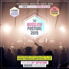 Dark Dub Mix - The Bassline Festival 2015 @ Bowlers Manchester - 26th Sept