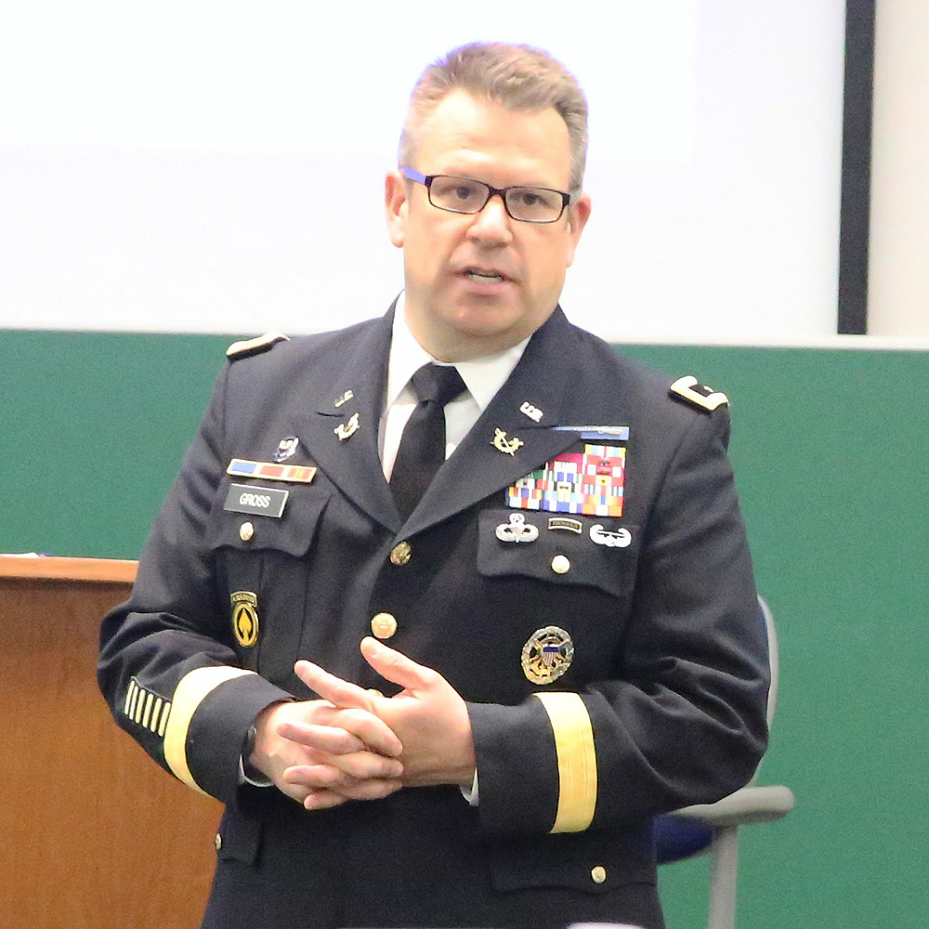 "The Role of the Legal Counsel to the Chairman of the Joint Chiefs," with Richard Gross '93 episode artwork