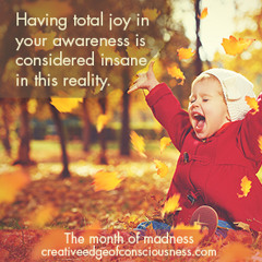 JOY of Awareness? That's Madness!