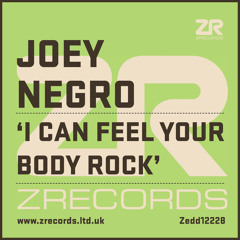 BRAND BLOODY NEW JOEY NEGRO "I CAN FEEL YOUR BODY ROCK" Z RECORDS