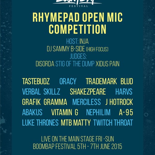 Rhymepadradio Presents Boombap Open Mic Competition 2015 (full Audio)