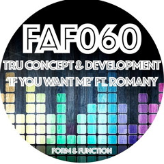 Tru Concept & Development Ft Romany - If You Want Me (Marc Spence Rmx)