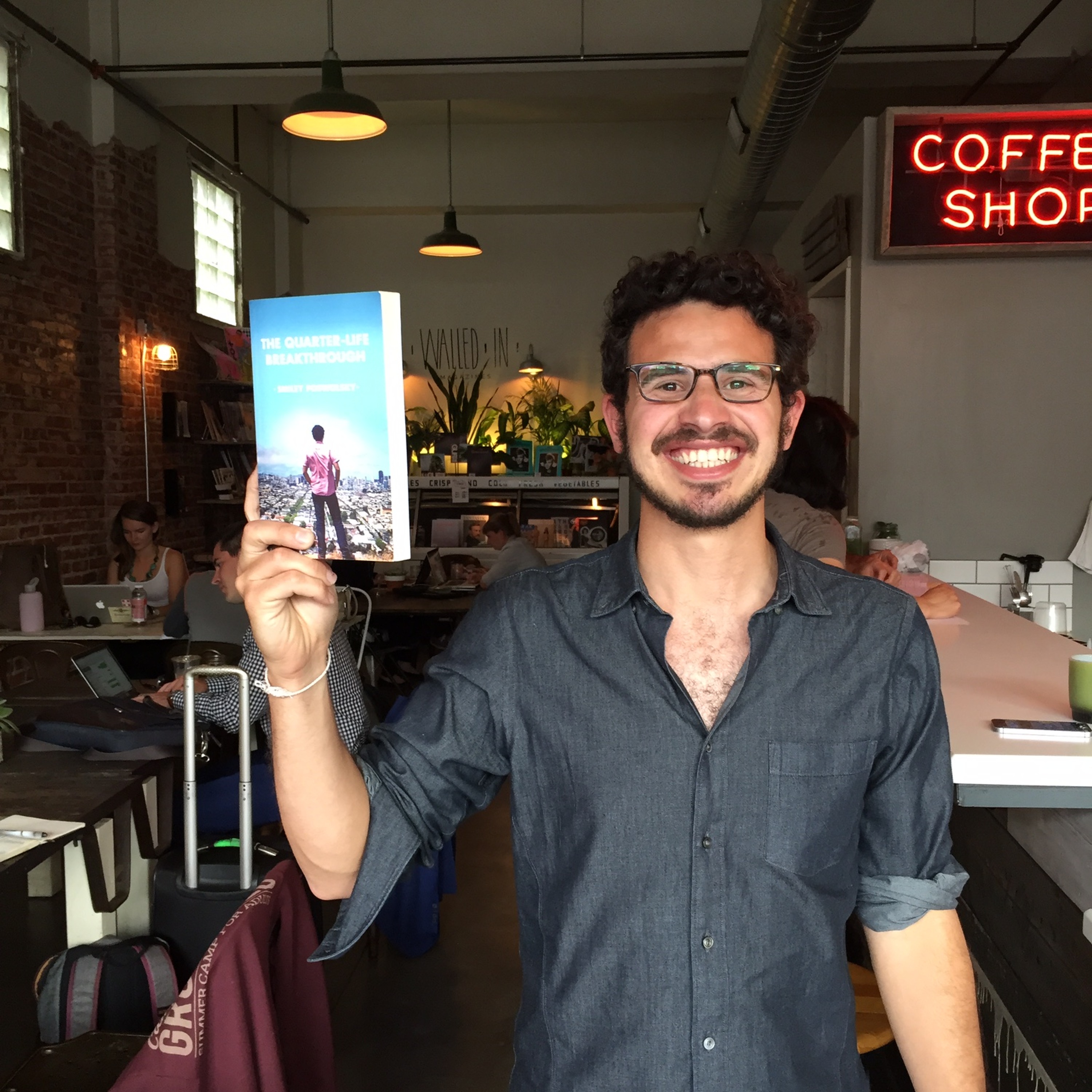BizzleCast Ep. 9 - Smiley Poswolsky, author of The Quarter Life Breakthrough, on his new book deal episode artwork