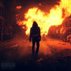City on fire