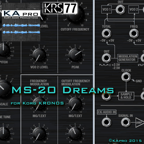 Stream KApro_Recordings | Listen to KRS-77 MS-20 Dreams playlist online for  free on SoundCloud