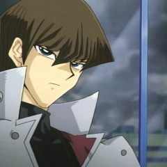 Eric Stuart (Seto Kaiba) threatens Yugi with the Game of Thrones.