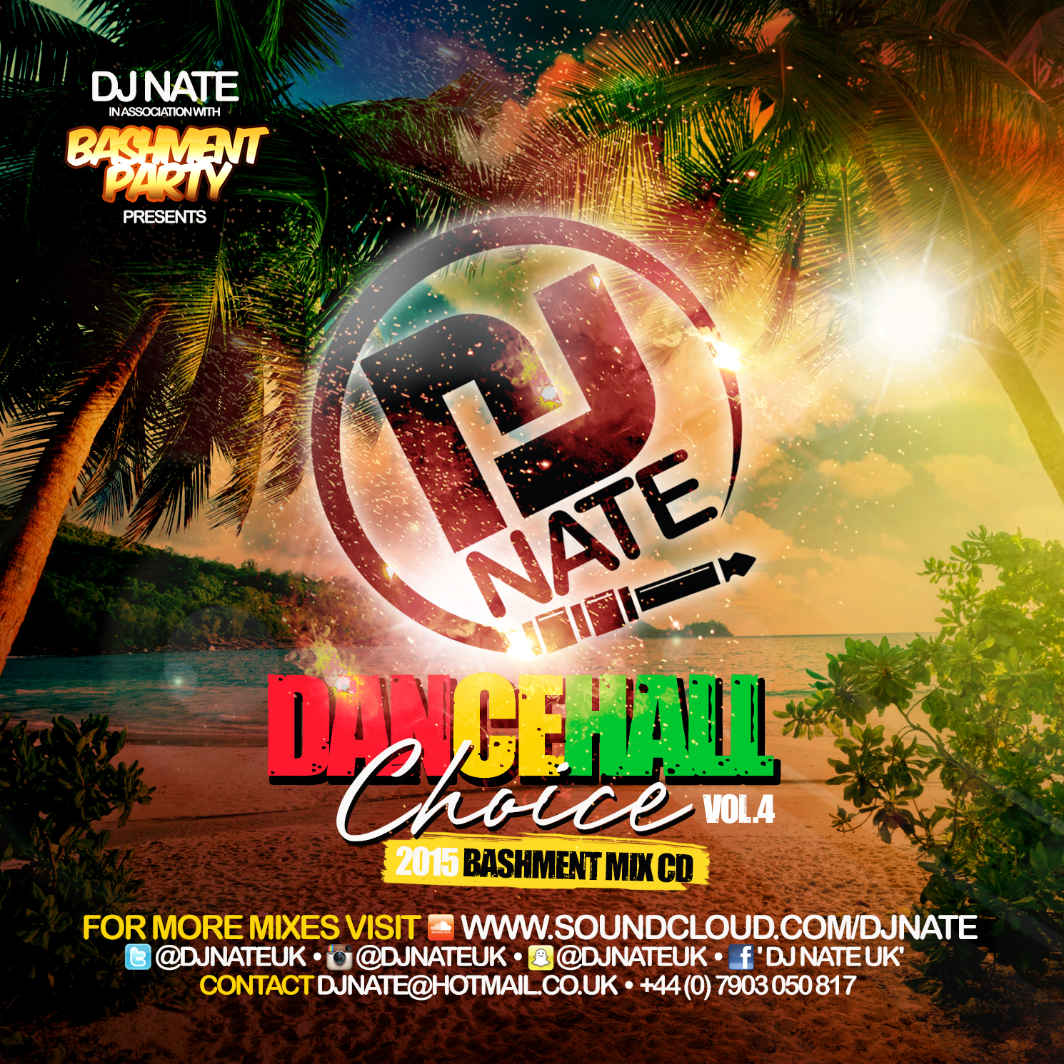 DJ Nate - Dancehall Choice 4 - 2015 Bashment Mix