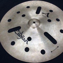 Cymbals modification for O-zoning [Zildjian A CHINA LOW 18]