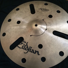 Cymbals modification for O-zoning [Zildjian A Medium Crash 16`]