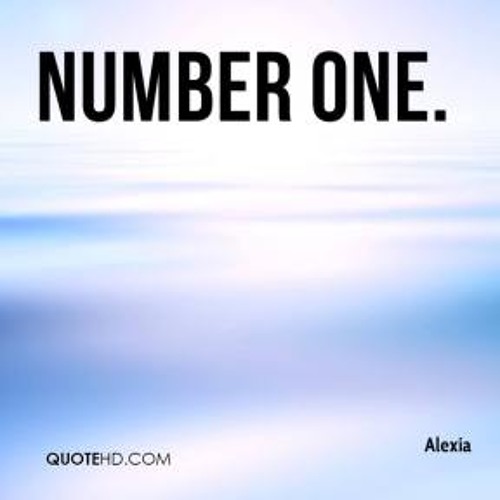 Alexia Number One  (Remix @Wizardz) JUNE 2015....NO Master